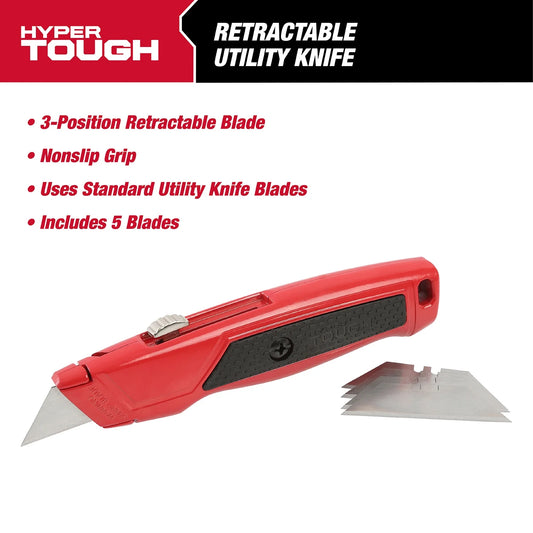 Hyper Tough Retractable Utility knife