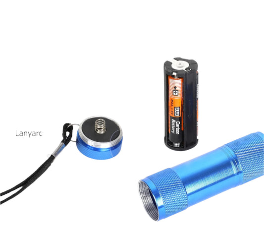 6-Led Flashlights (Batteries included)