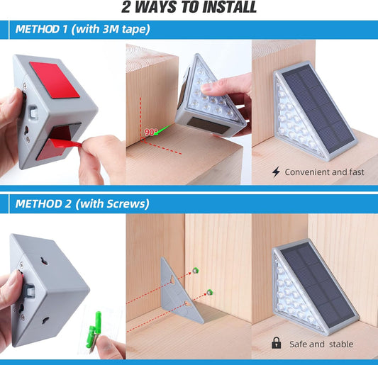 Solar Step Lights (6pk)