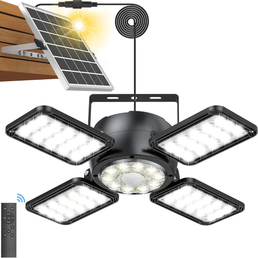 Solar Motion Sensor Light with Remote