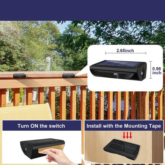 Solar Deck Light (4pk)