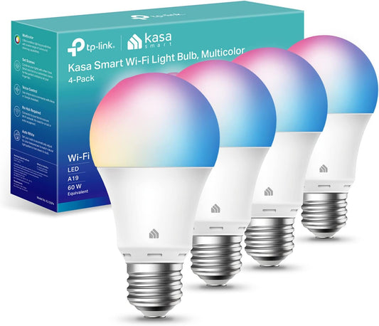 Kasa Smart Wifi Light Bulb(4pk)