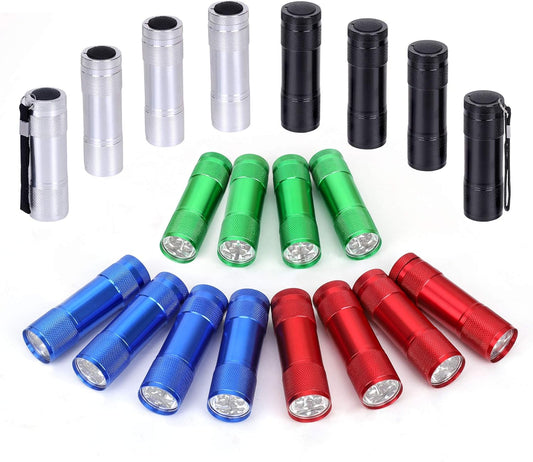 6-Led Flashlights (Batteries included)