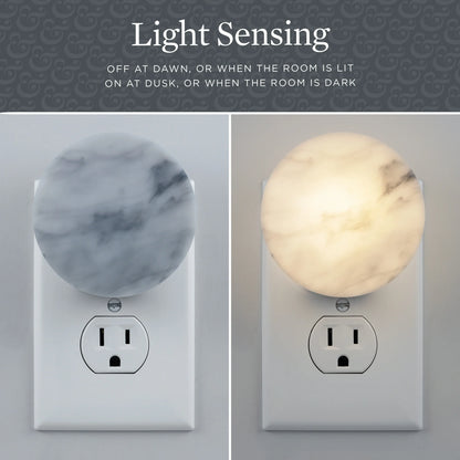Better Homes & Gardens Led Night Light Marble Design